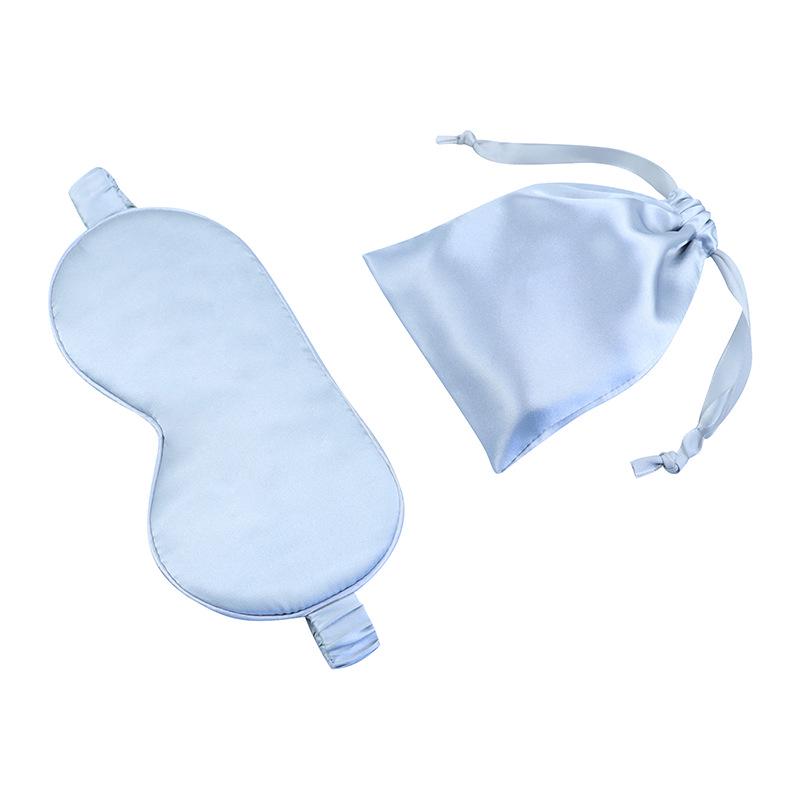 Hedvábná oční maska 16 momme s úložným sáčkem na spaní