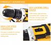 21V Dual-Speed Rechargeable Multifunctional Hand Drill and Electric Screwdriver Set with High-Power Impact Feature.