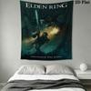 Elden Ring Veil Wall Hanging Printed Fabric Blanket Decorative Tapestries for Bedroom Living Room Home Decor