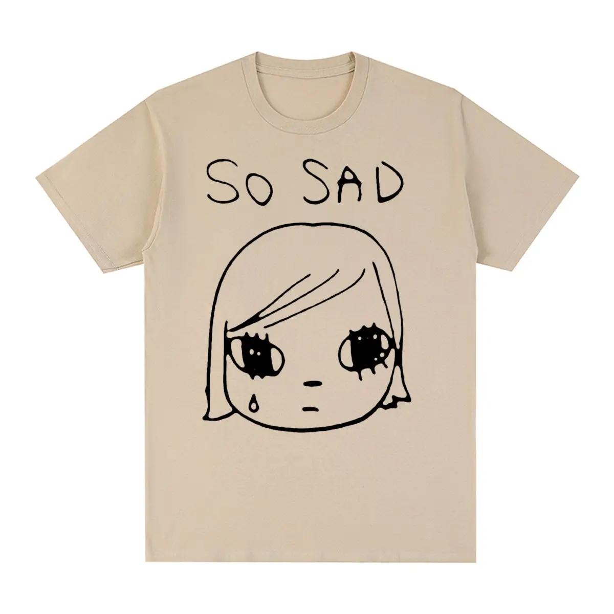 

Yoshitomo Nara Sad Vintage T-shirt Japan Party Women T Shirt New Tee Tshirt Womens Tops - Men s Summer Cotton Graphic Tee S
