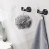 Metal Towel Hook 2Pcs Bathroom Wall Hook Stainless Steel Construction For Kitchen Laundry Home Use
