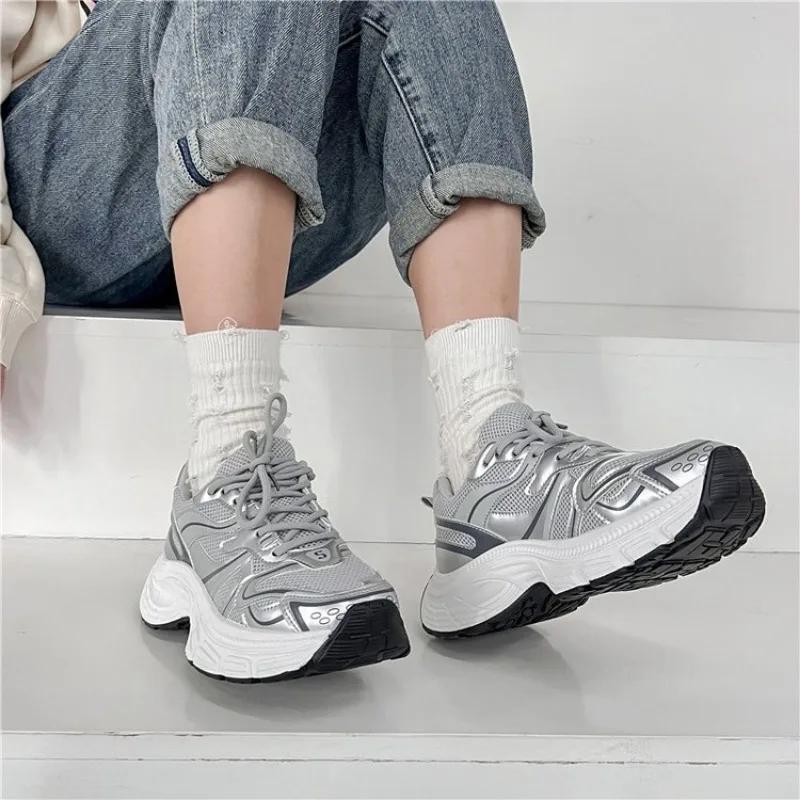sneakers women trends New Women's Shoes Fashion Women Vulcanize Shoes Korean Female Platform Thick Sole Casual Lady Shoes