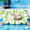 Removable Ice Silk Pet Bed Wear-Resistant Dog Sleeping Mat Pet Cooling Mat Summer Season