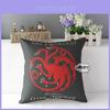 Luxurious Game Of Thrones Cotton Linen Pillow Case Waist Throw Cushion Covers For Home Decor