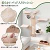 GYMAX Cat Walk Cat Tower Wall Mounted Cat Tree Width 181cm X Depth 181cm Cat Step Wall Cat Climbing Shelf Wooden Cat House Cat Shelf Cat Furniture