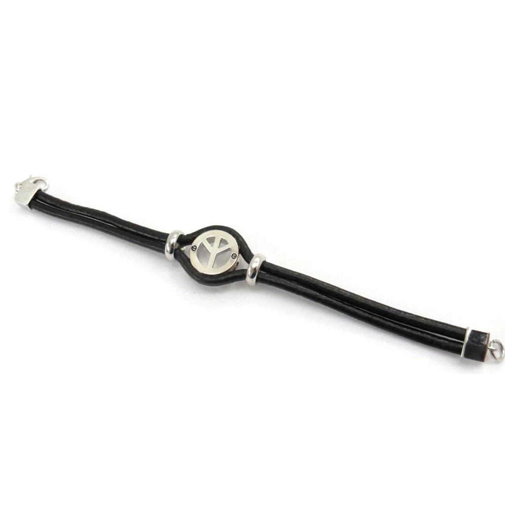 Les Trésors De Lily [J7572] - Designer-Armband 'Peace'