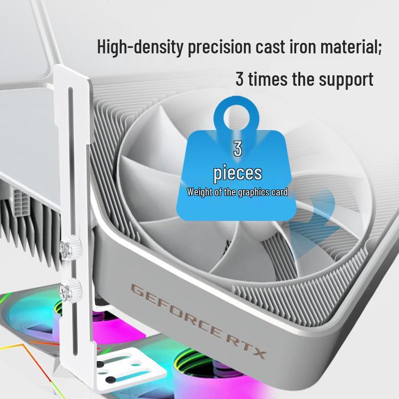 Creative Sea View Magnetic Graphics Card Support Bracket for 50/40 Series