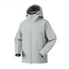 Veste à capuche softshell pour sports d'extérieur Trois-proof Veste décontractée pour hommes et femmes Veste Anti-feng Shui