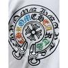 8719 CHROME HEARTS 2025 Verano Nueva Camiseta de Algodón de Alta Calidad con Cuello Redondo Suelta de Talla Grande para Hombre y Mujer Camiseta para Pareja