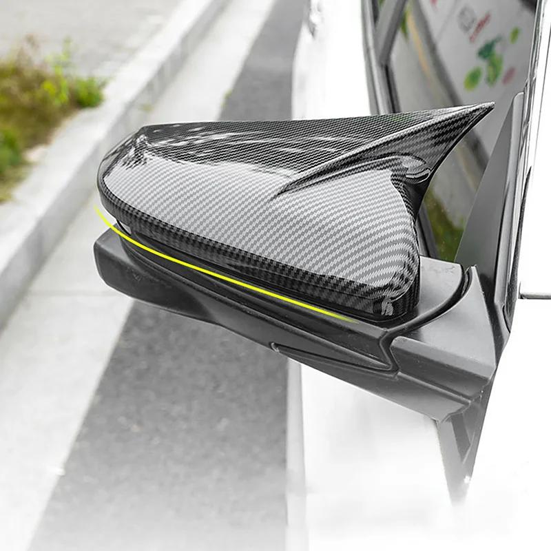 2Pcs Rearview Mirror Covers Car Accessories For Honda Civic 10th Generation 2016-2024 Carbon Fiber Side Mirror Protective Covers