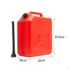 Fuel Container with Spout Water Jug Replacement Storage Cans Car Gasoline Tank Petrol