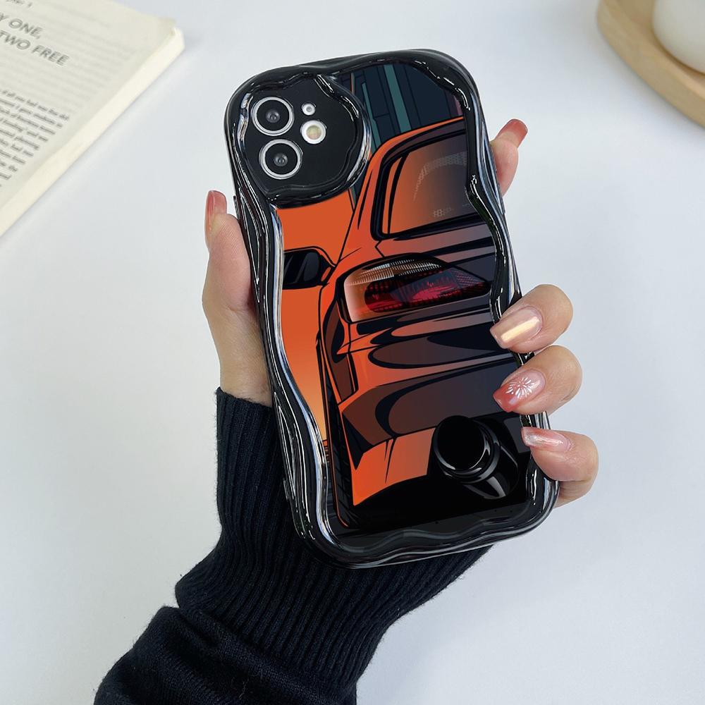Ae78 Fashion Car Pattern Design Art Ochronne etui na telefony do Xiaomi Poco X5 F6 Redmi Note 13 12 11 Pro 13C 12C A3 Huawei Honor Wave TPU Tylna obudowa