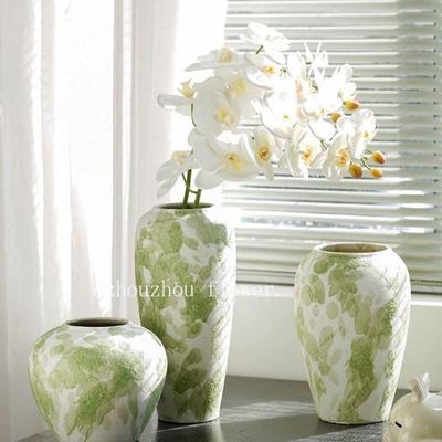Chinese Retro Ceramic Vase: Elegant Floor Ornament for Living Room & Entryway – Ideal for High-Value Floral Arrangements & Water Culture Displays