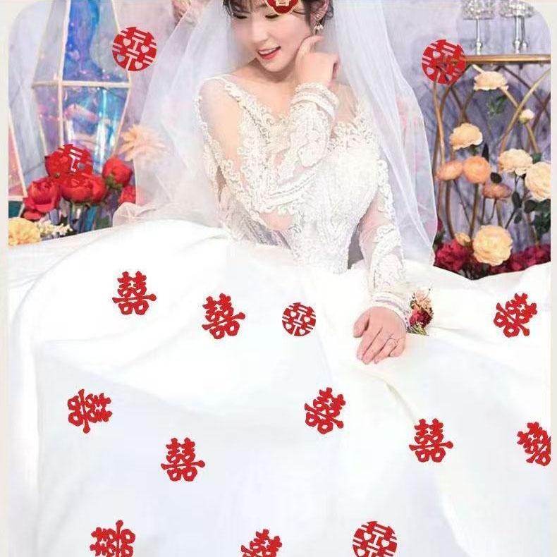 Wedding Bed Mini Hand Throwing Wedding Letter Wedding Room Decoration Throwing Creative Wedding Fruit Plate Wedding Stairs Little Happiness Child