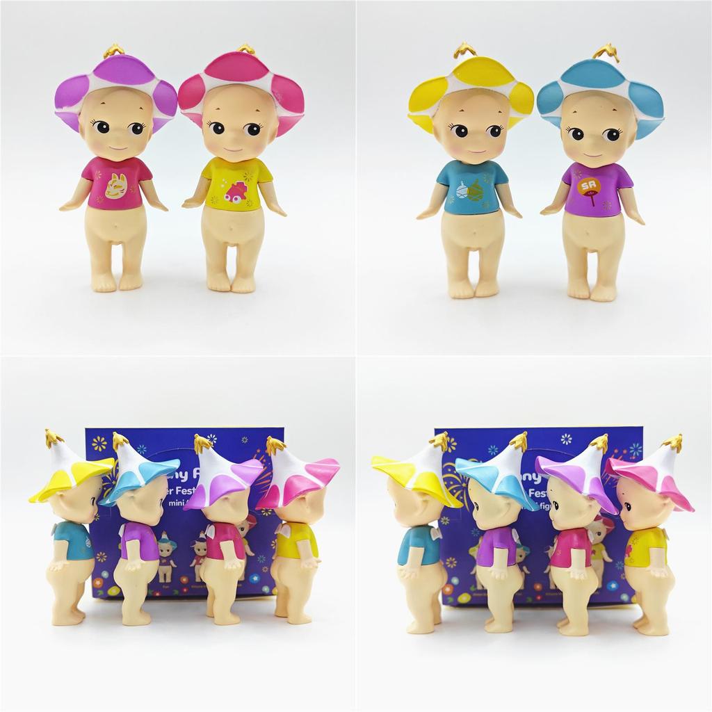 Summer Angel Collectible Bling Boxed Set With 8.5cm Abs Figurines For Party Decor Gift