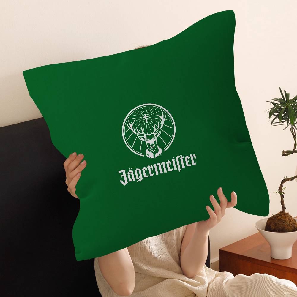 Hot J-Jagermeisters Personalized Picture Text Home Decorative Pillows Household Gifts 45X45Cm