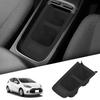 For Toyota AQUA 2025-2025 Silicone Car Center Control Cup Holder Drink Center Storage Box Automotive Interior Accessories Black