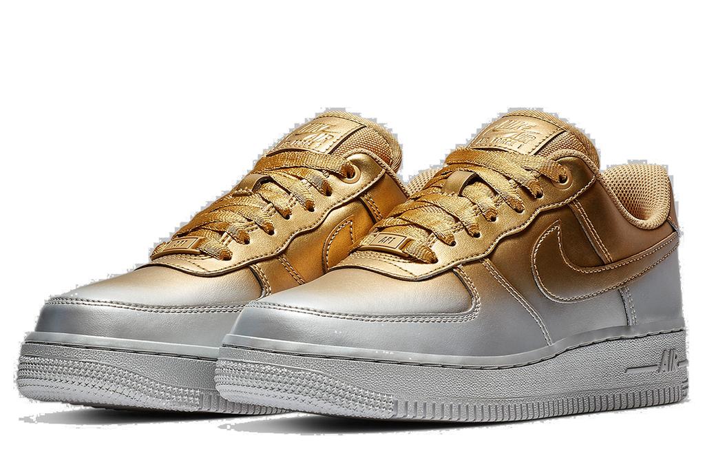 Nike Air Force 1 Low Goud Zilver Dames 898889-012