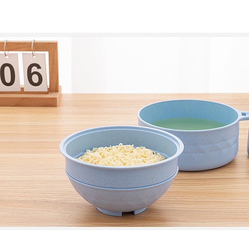 Multifunctional Strainer Bowl Set Microwave Safe Includes Lid Handle Utensils For Easy Cooking And Serving Large Capacity