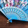 Wedding Party Chinese Style Art Craft Wedding Fan Photo Prop Tool Dance Fan Hand Held Flower Fan