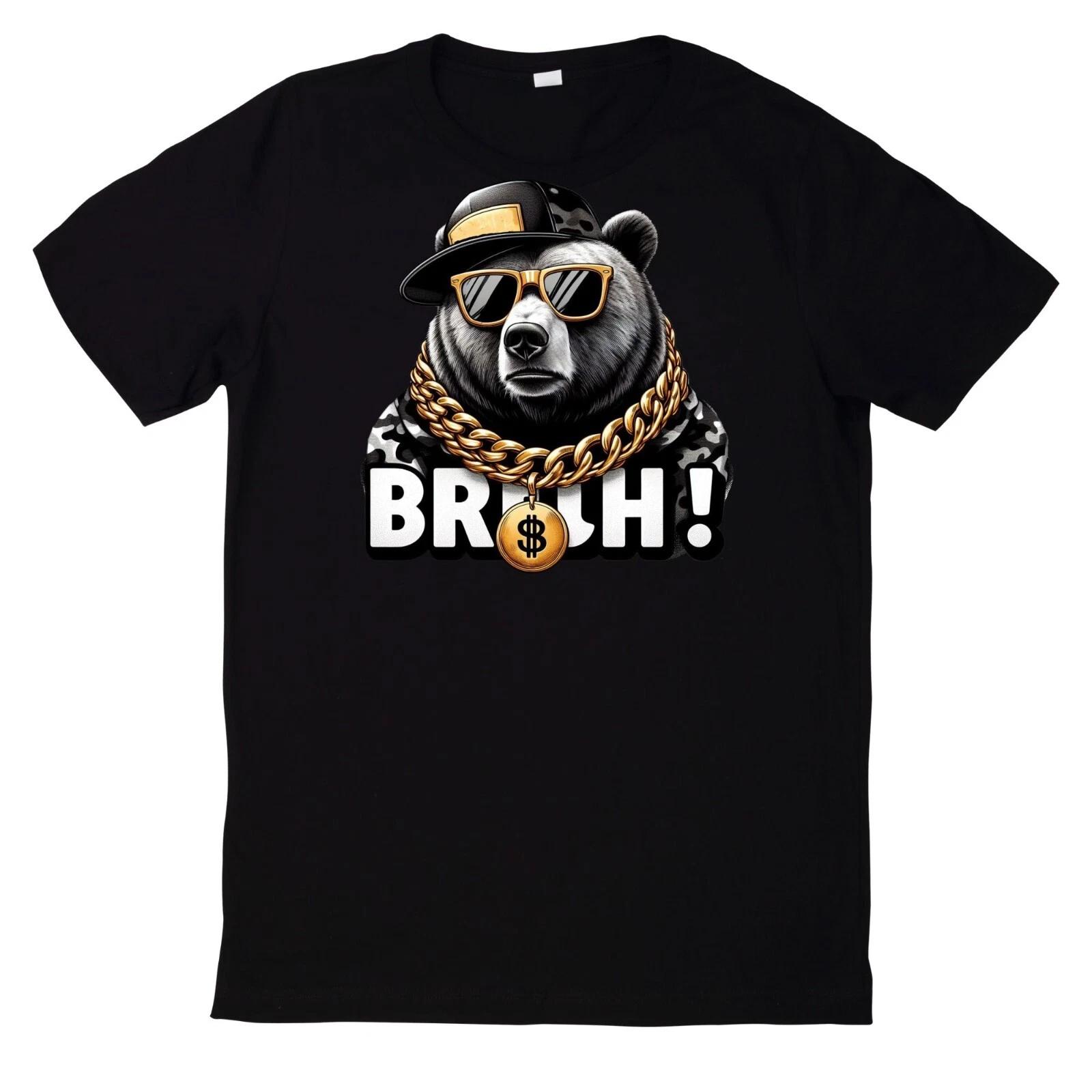 T-Shirt Lustiges Tier Bruh! Motiv XS