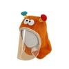 Baby Plush Hat And Neck Warmer Set With Windproof Face Mask For Winter Kids