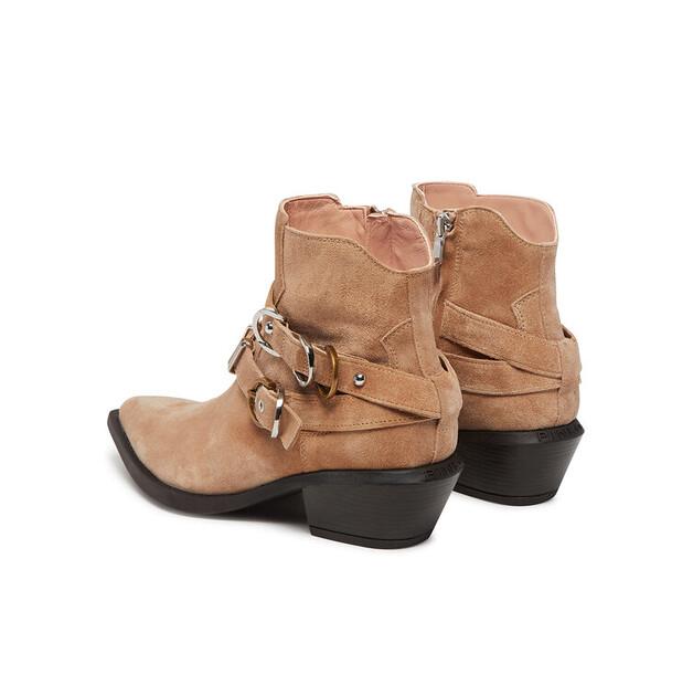Ковбойские сапоги PINKO Tex 13 SD0343 P002 бежевые