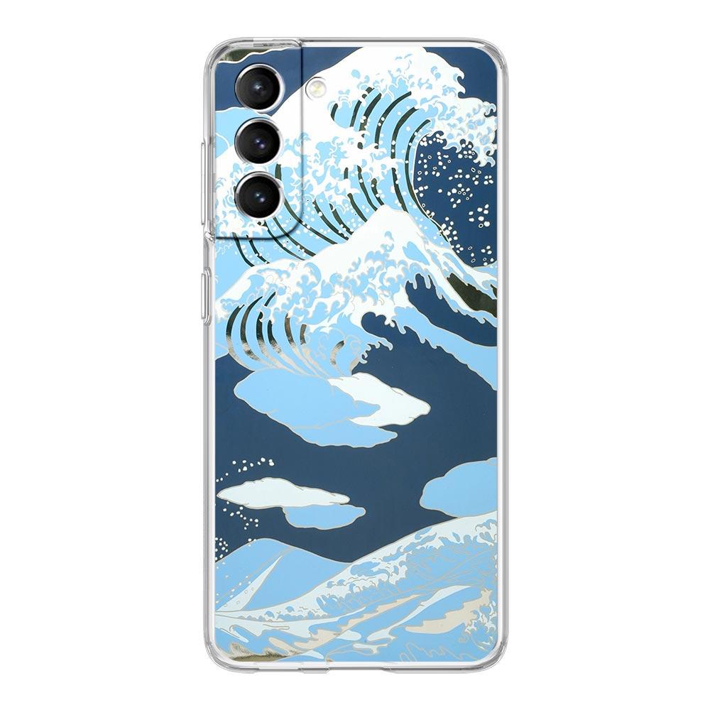 Phone Case For Samsung S25 Edge S24 S23 FE S22 Ultra S20 S21 5G S10 Plus S10E Clear Cover Japan Tokyo Osaka Kanagawa Label