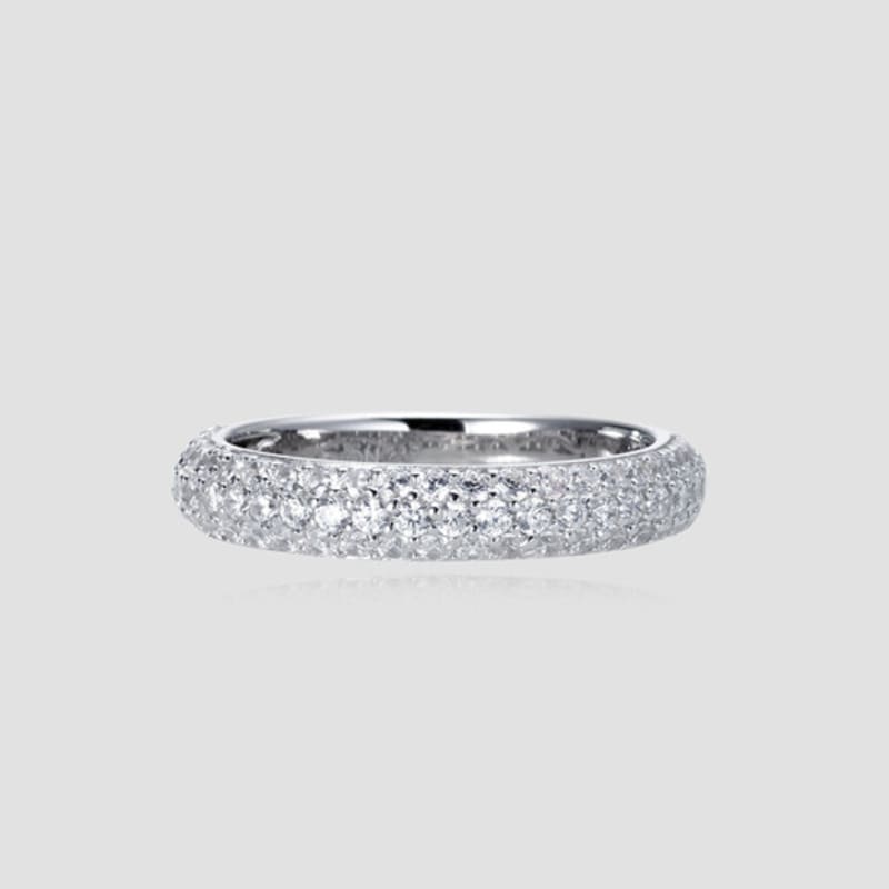 ANON Volume Half Pave Ring