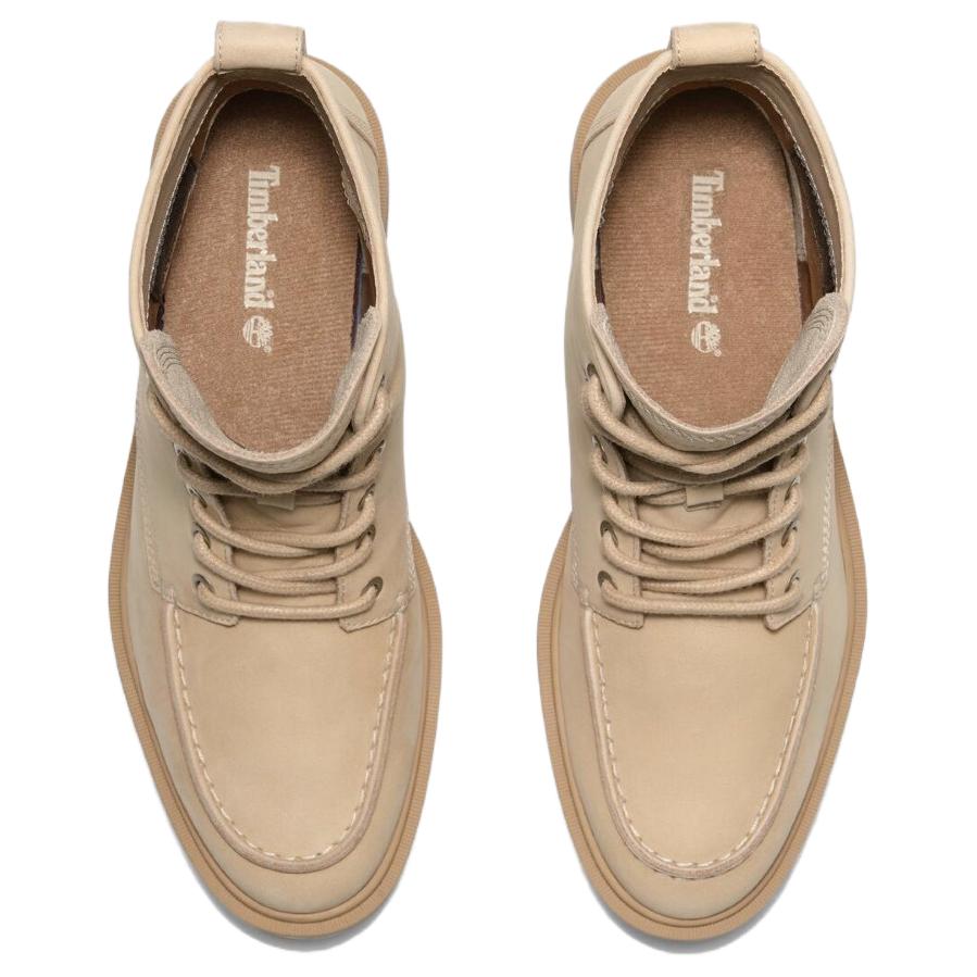 Timberland Waterproof Slip-Resistant Brimfield Comfortable Versatile Short Boots Women boots Light-Beige A2AJB-EN7