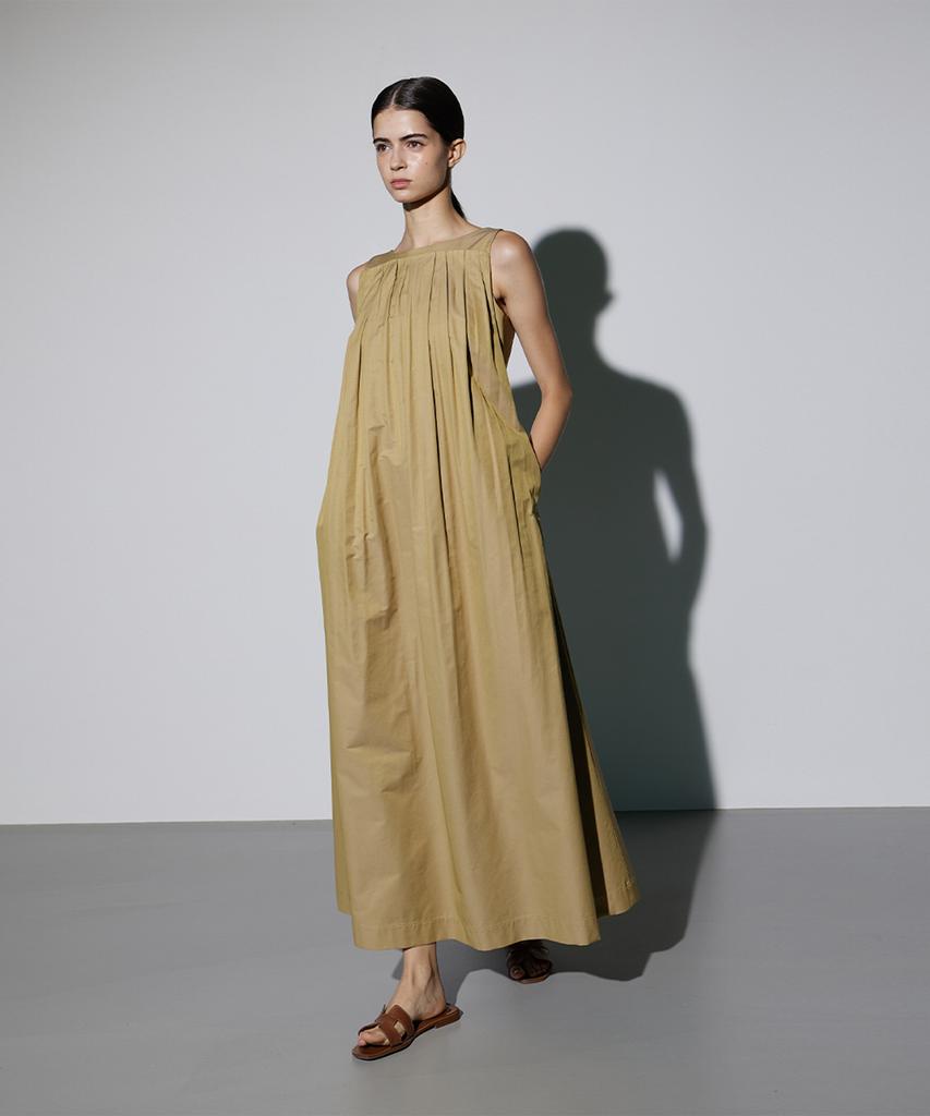 Meuameu Maxi Pleated Dress