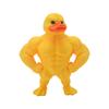 Ornament Originality Desktop Muscular Little Yellow Duck Stress Toy Relieving