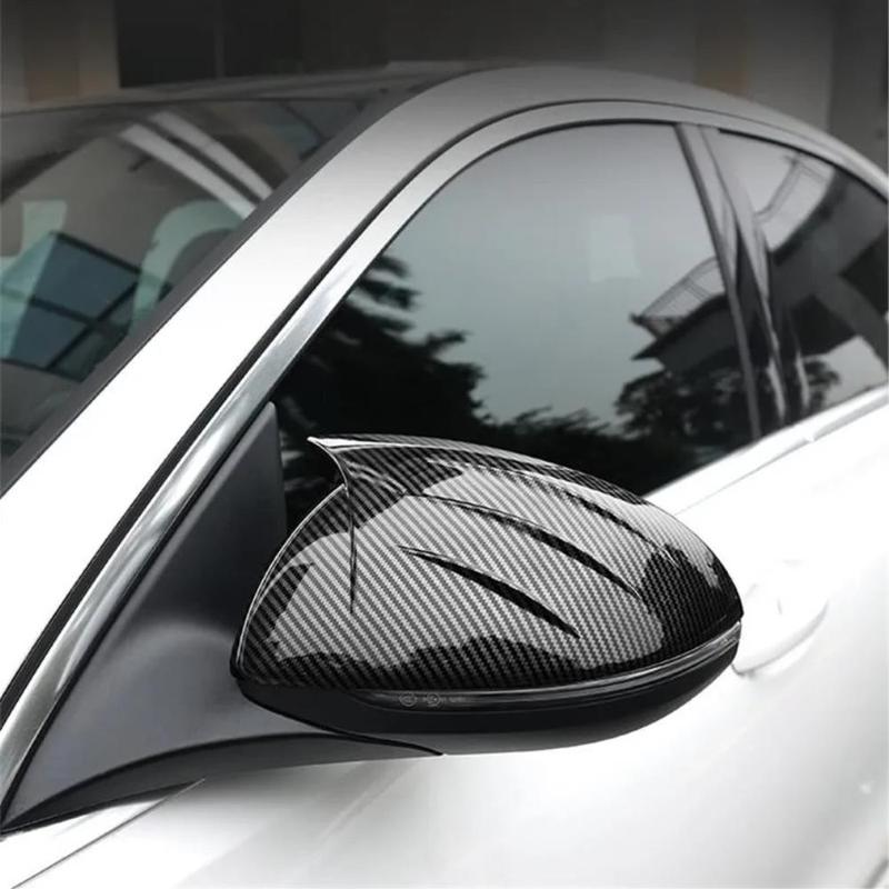 For Mercedes-Benz A-Class CLA W177 W118 -2025 Carbon Fiber Car Mirror Cover LHD Side View Door Trim Housing