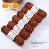 Alpaca Wool Medium Thick Yarn Ball for Hand-Knitted Cardigans, DIY Scarves, and Sweaters