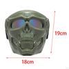 Skull Goggles Protective Full Face Mask for Riding Skiing Snowing Party