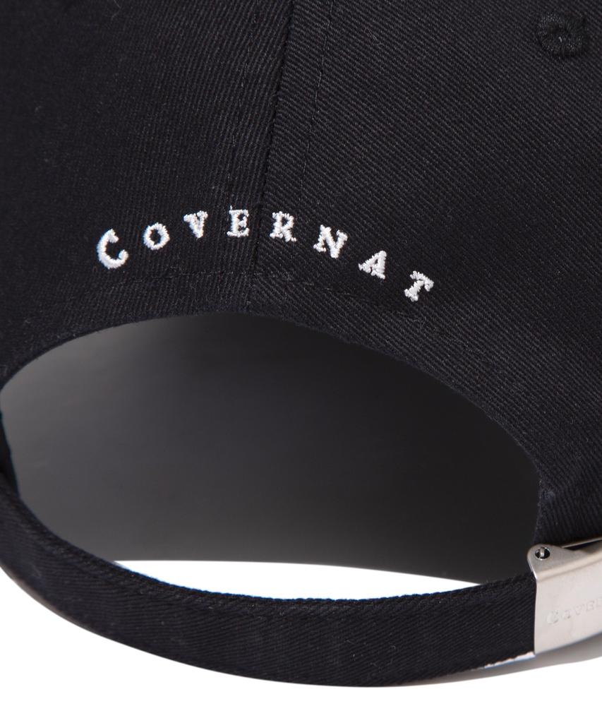 COVERNAT Text Ball Cap Black