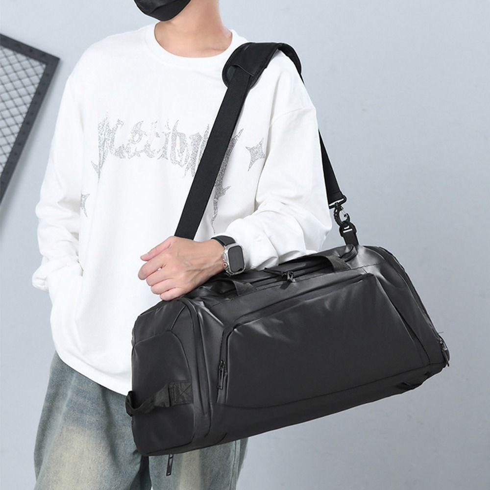 Large Capacity Travel Duffel Bag Casual Sports Fitness Bag Travel Luggage Handbag  Swimming