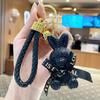 Exquisite Women's Resin Bear Keychain: Fashion Charm for Car, Backpack, or Bag