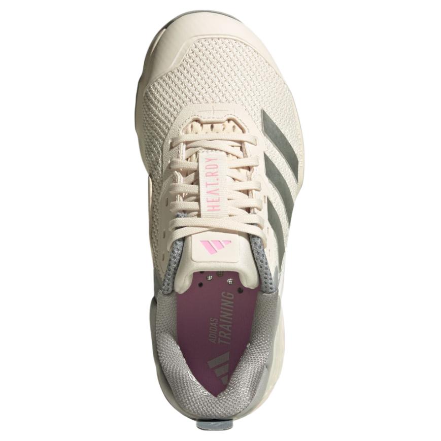 Adidas Dropset 3 Cloud White Matte Silver Women Sneakers Cream True-Pink JR1678