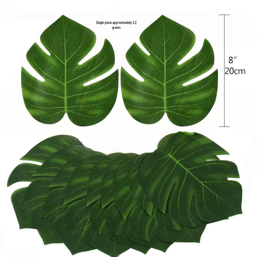 Hawaiian Party Set: 3D Honeycomb Fruit Straws, Umbrella Picks, Pineapple & Watermelon Decorations