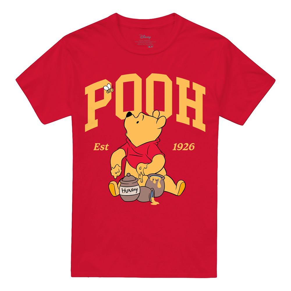 Winnie de Poeh Unisex Volwassen 1926 Collegiaal T-shirt S