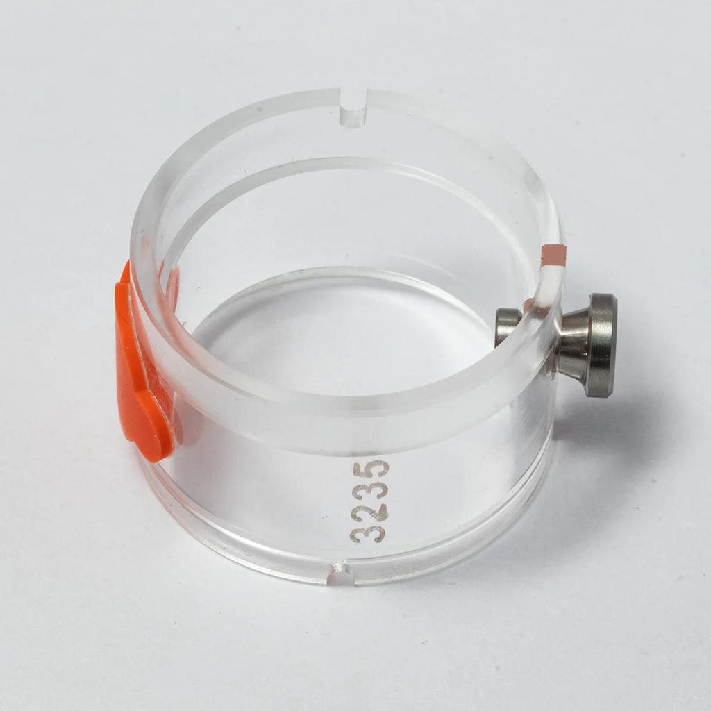 Uhrenreparaturwerkzeug NH35/2824/4130/3235 aus Acrylmaterial, tragbarer Uhrwerkhalter für Uhrmacher zur Reparatur von Uhren