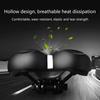 Nonslip Breathable Bike Saddles Seats Pad Replacement Soft Bike Seats Cushions Silicone Bicycles Saddles Easy to Install