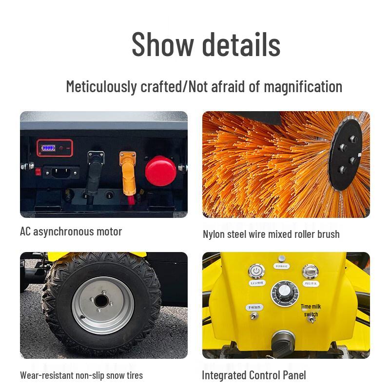 Ally 120 3-in-1 Push Snow Sweeper