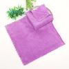 Soft Coral Fleece Quick-Dry Baby Face Towel - Small, Plain Color, Water Absorbent