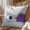 game Egg Tax Duo Wemmbu Eggchan Pillow Case Anti-dustmite Pillowcase Invisible zipper silky short plush Sofa cushion cover