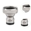 Garden Hose Quick Connector,Repair Replacement,3/4 inch Thread Stainless Steel Solid Parts,Female