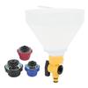 Radiator Coolant Refill Funnel Spill Proof Engine Cooling System Filling Kit with 3 Adapters Replacement for Ford
