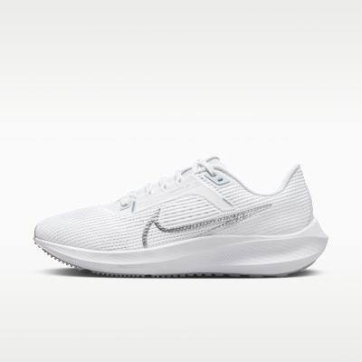 Nike Pegasus 40 Белый Металлический Серебристый (Женский) 36