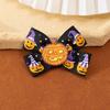 Funny Pumpkin Hairpin Eyeball Bat Duckbill Clip Hair Accessories Halloween Bow Hair Clip  Cosplay